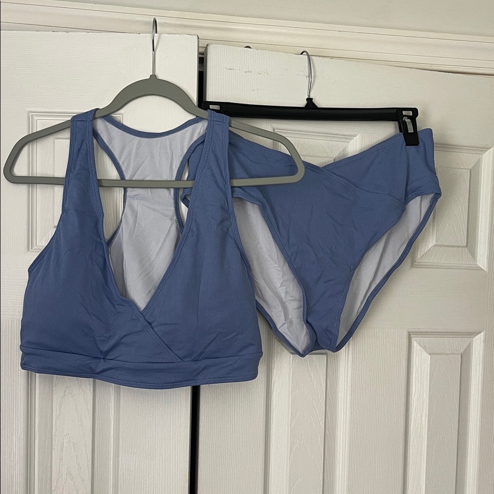 SHEIN Blue Bikini Set